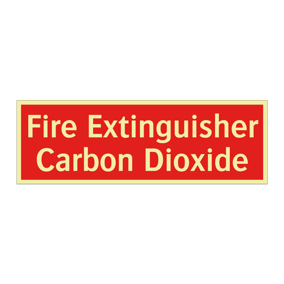 Fire Extinguisher Carbon Dioxide