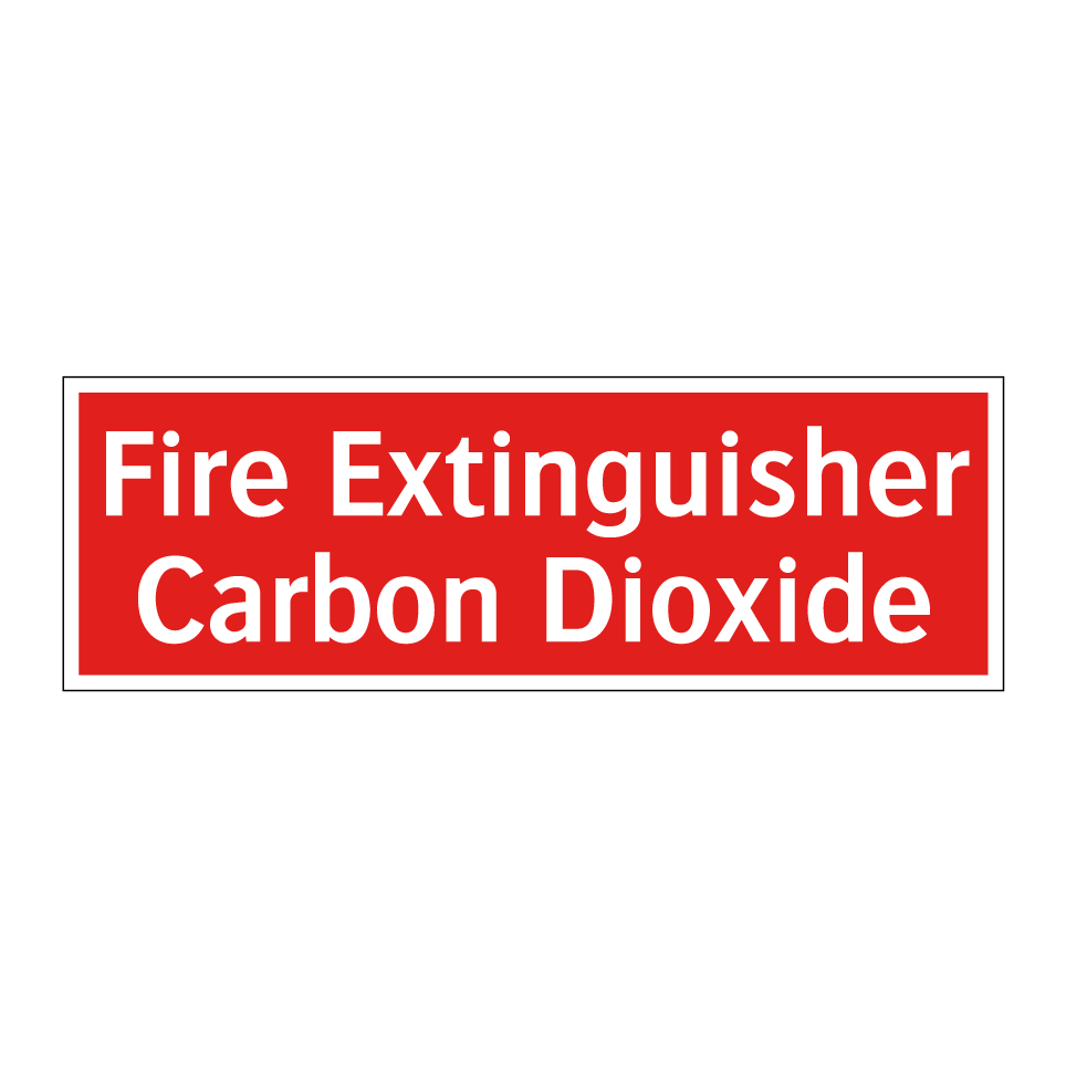 Fire Extinguisher Carbon Dioxide