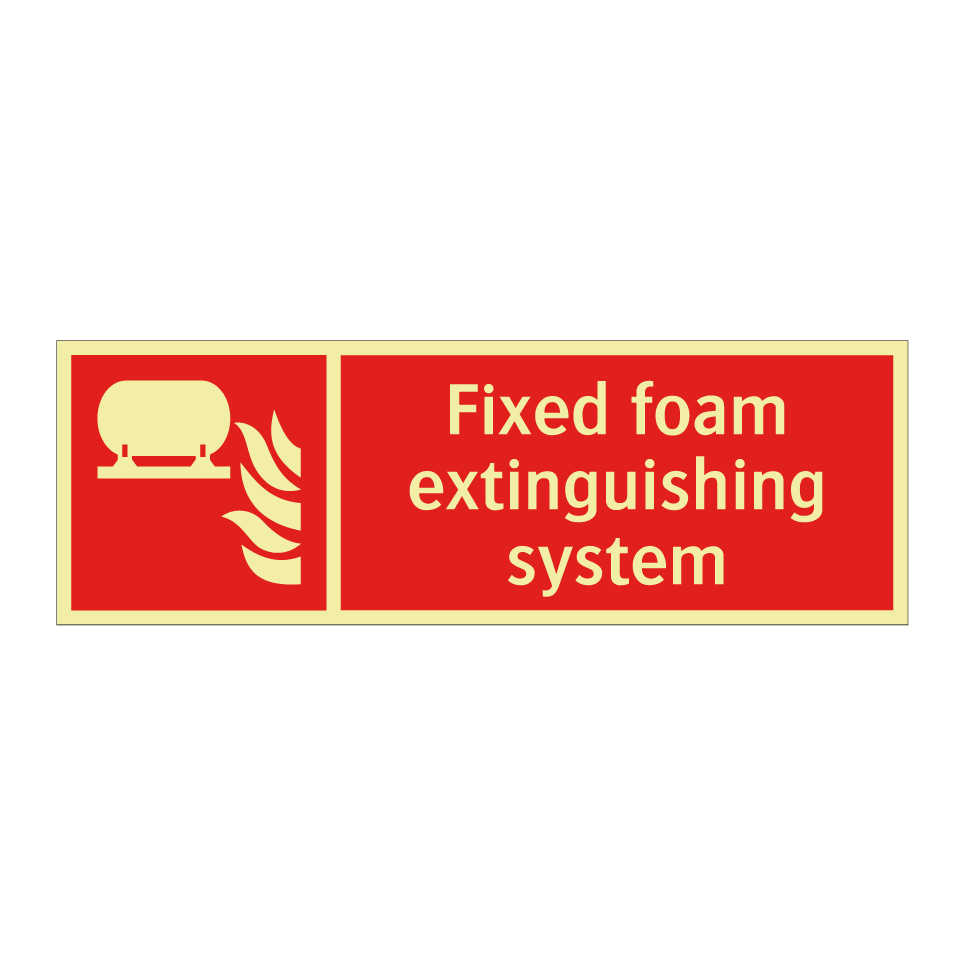 Fixed foam extinguishing system
