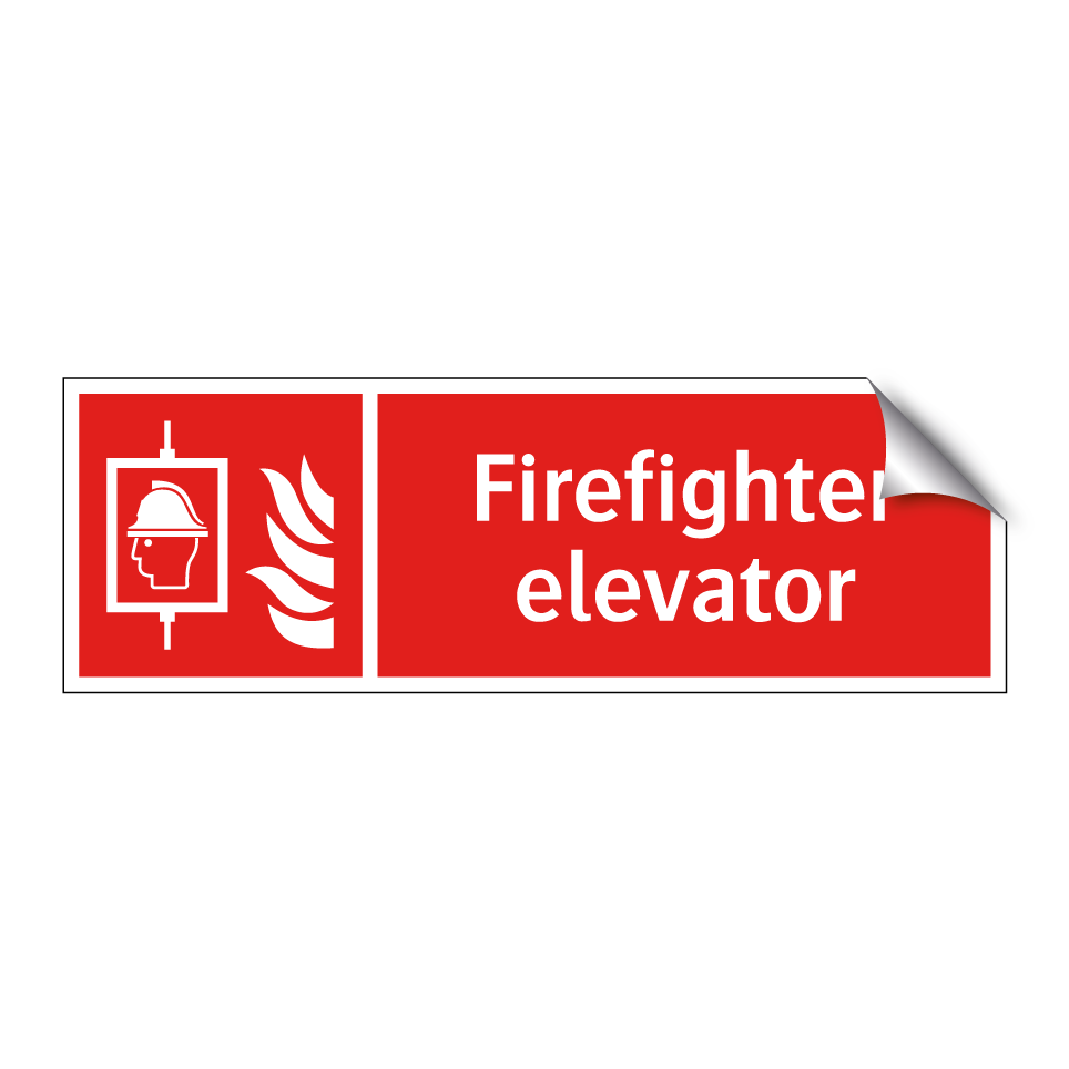 Firefighter elevator