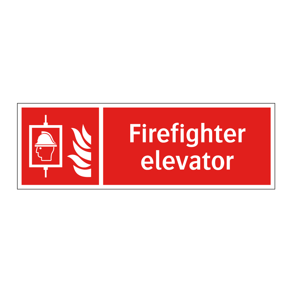 Firefighter elevator