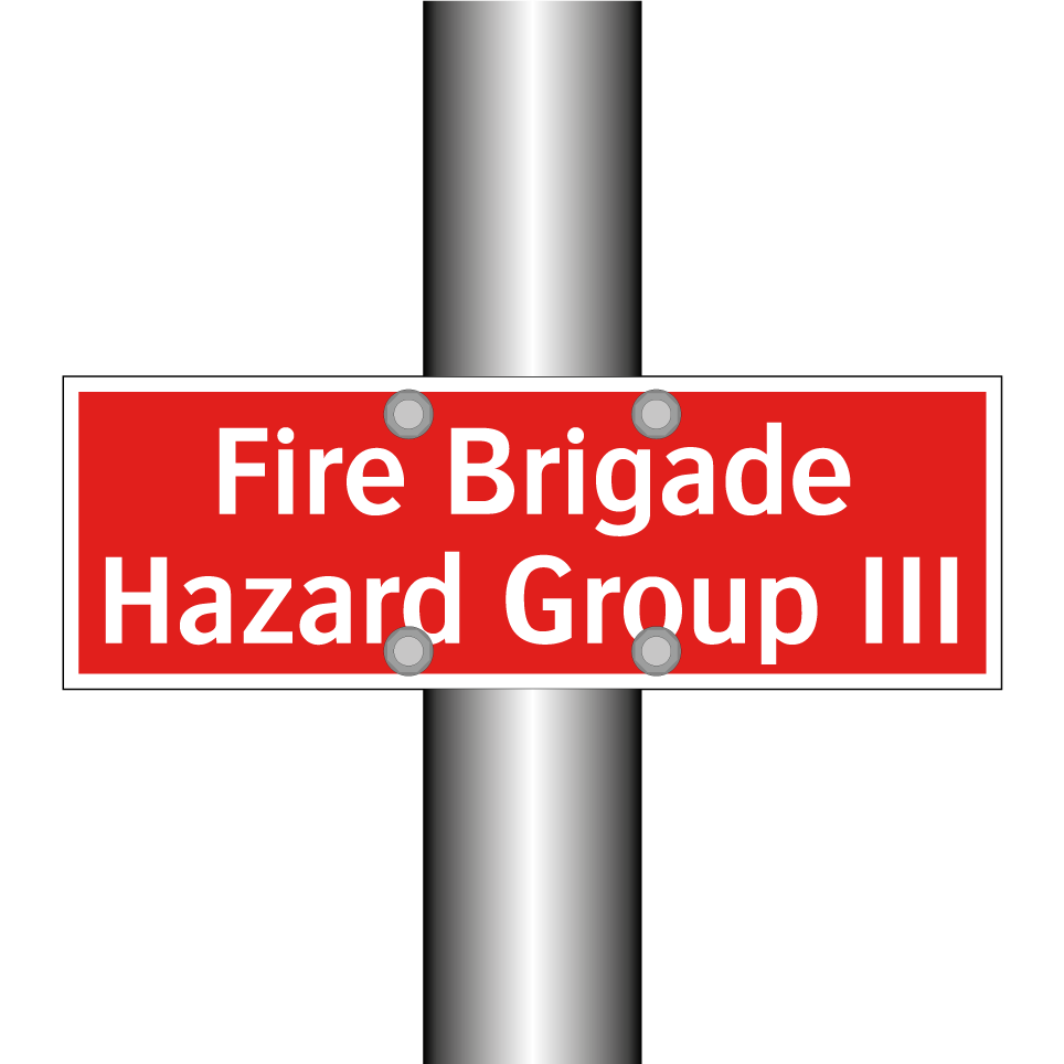 Fire Brigade Hazard Group III