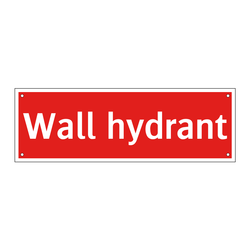 Wall hydrant