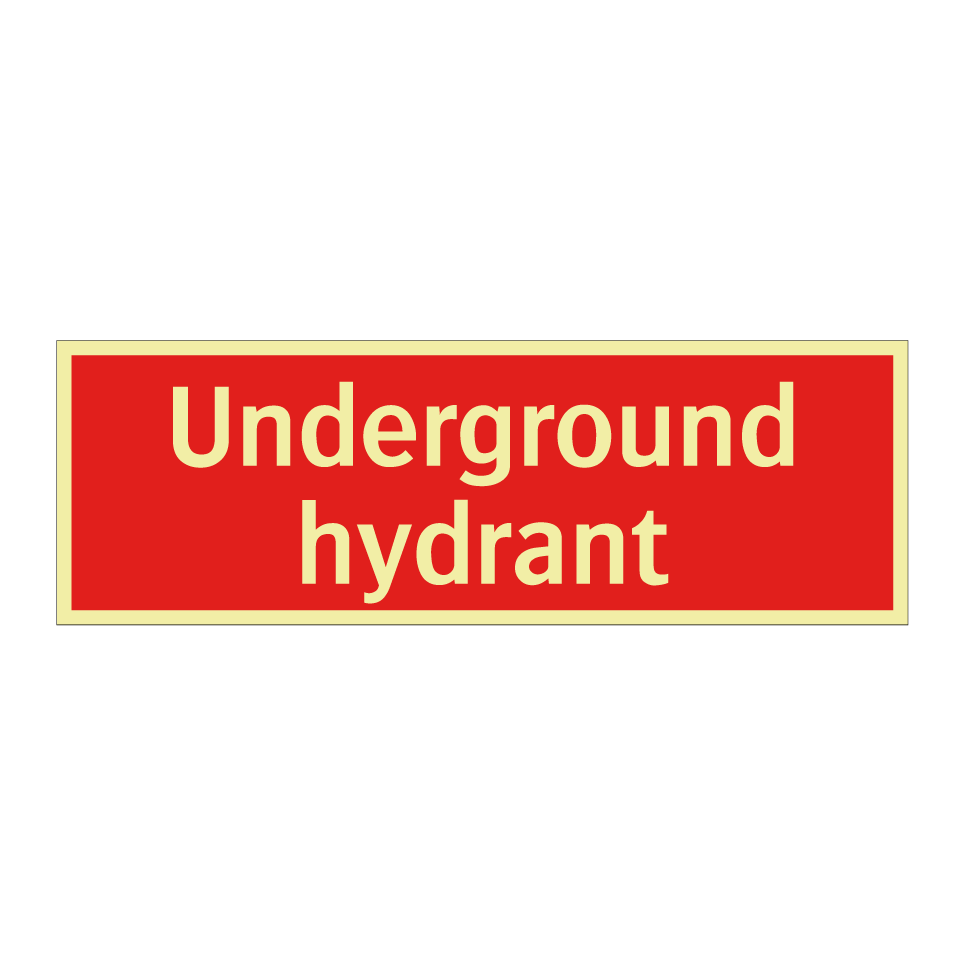 Underground hydrant