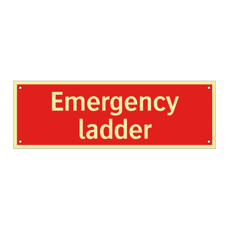 Emergency ladder