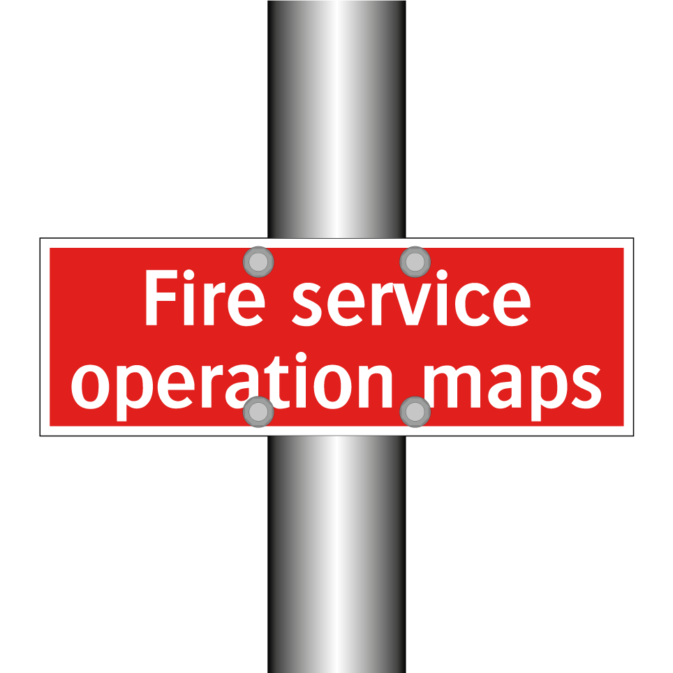 Fire service operation maps