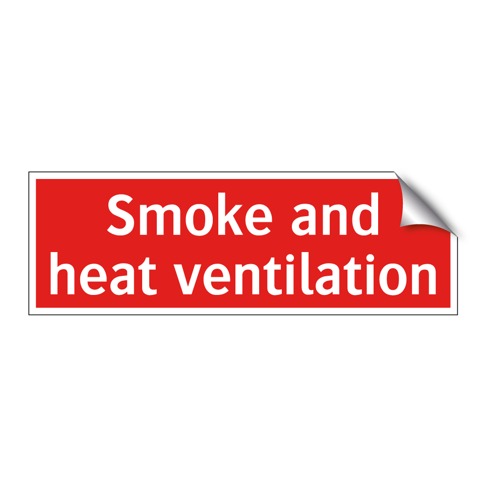 Smoke and heat ventilation