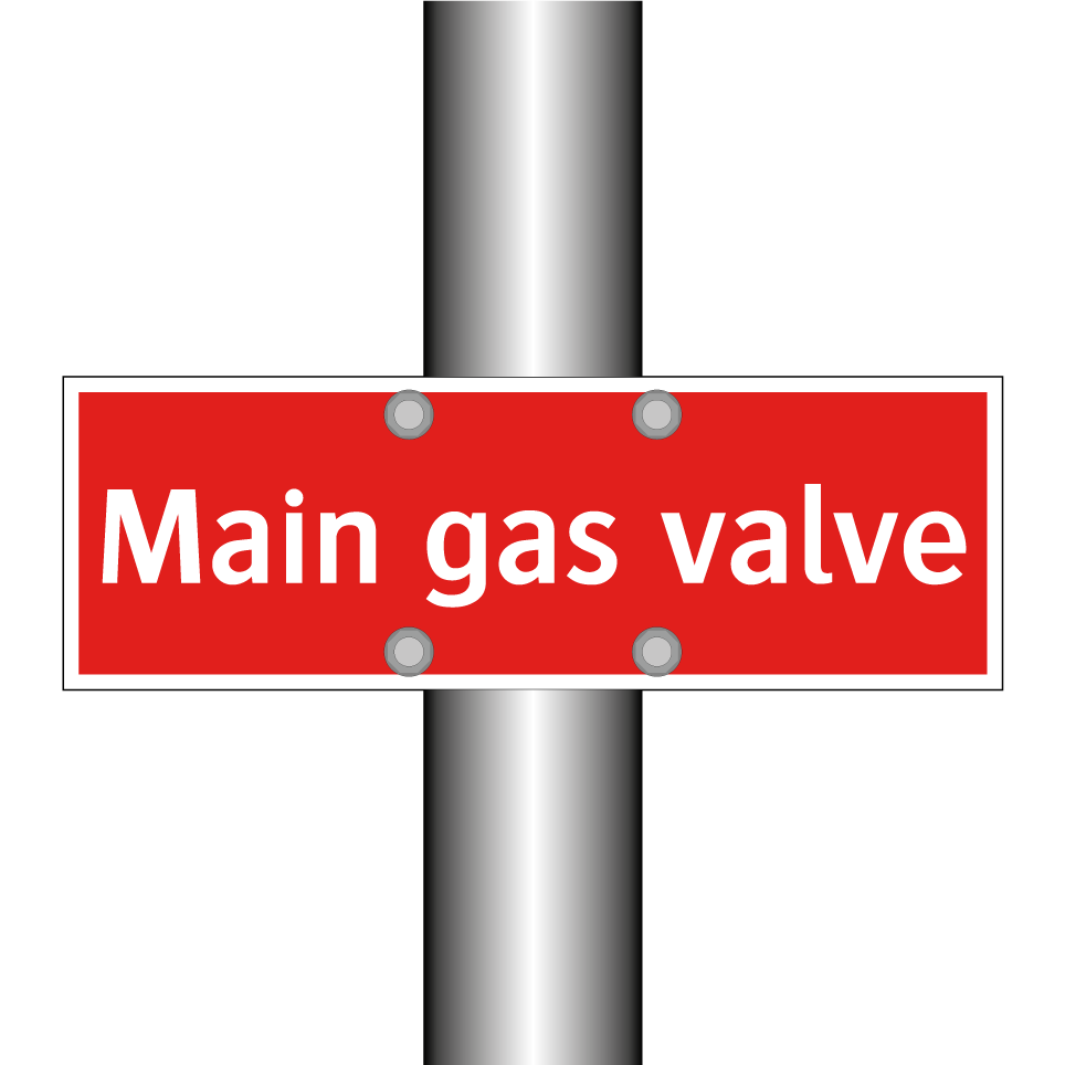 Main gas valve