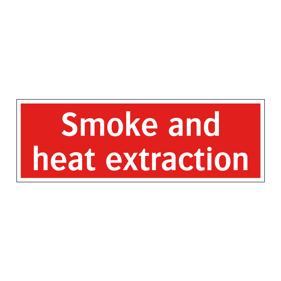 Smoke and heat extraction