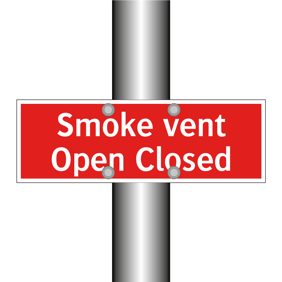Smoke vent Open Closed