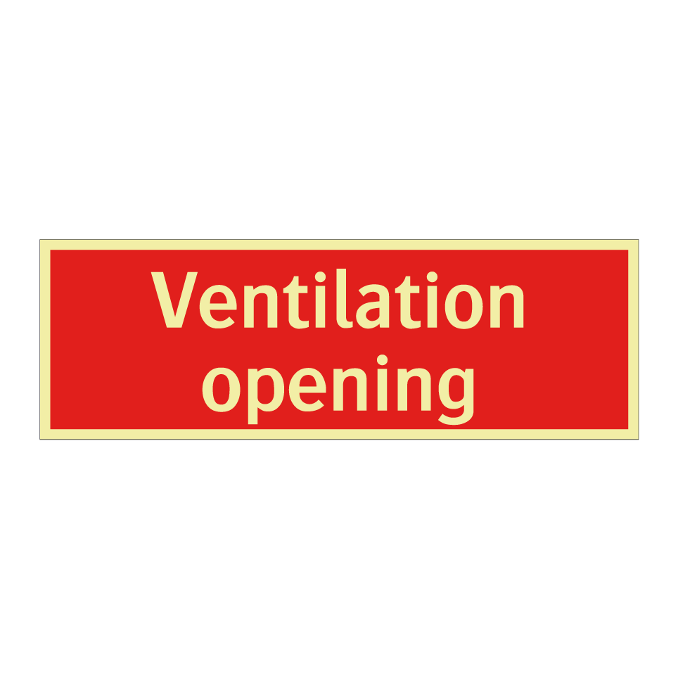 Ventilation opening