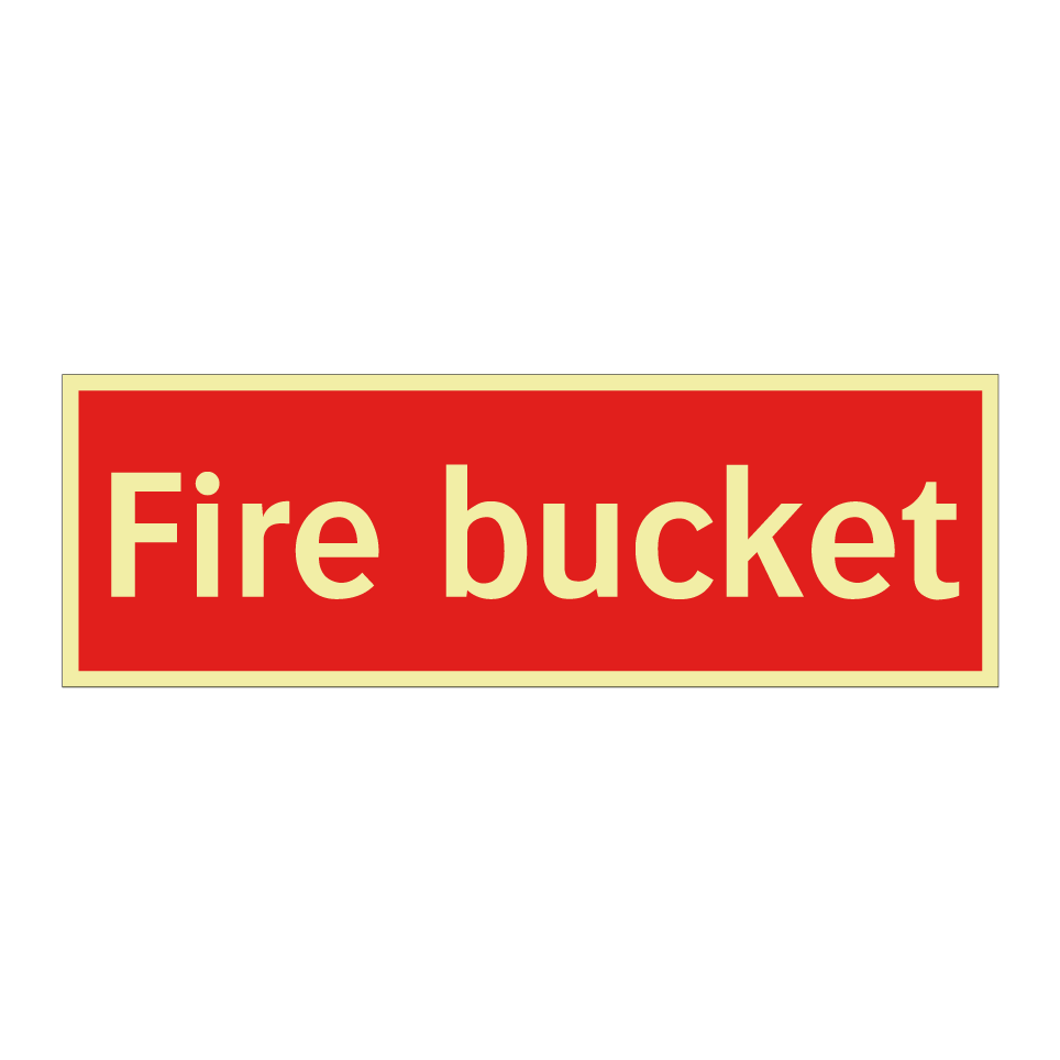 Fire bucket