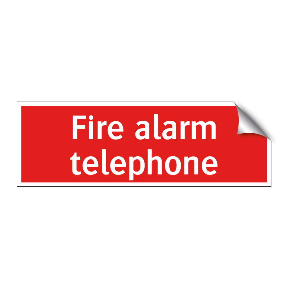 Fire alarm telephone