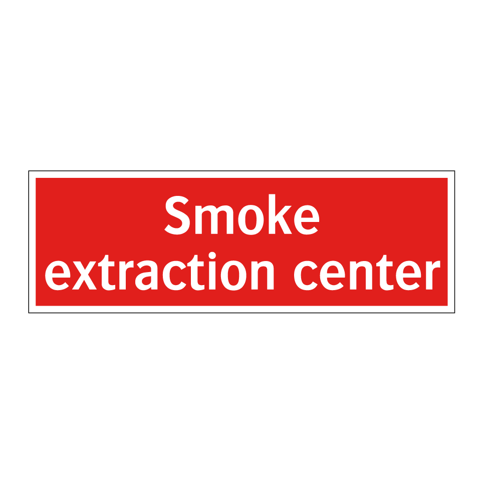 Smoke extraction center