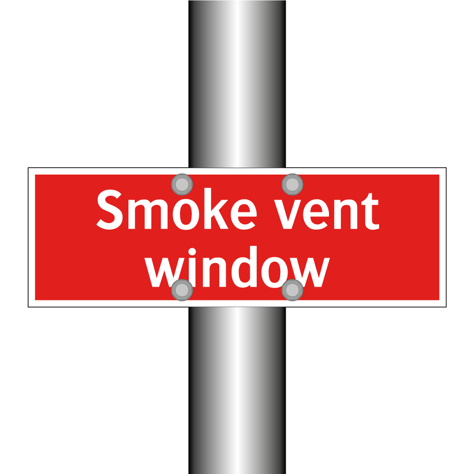 Smoke vent window