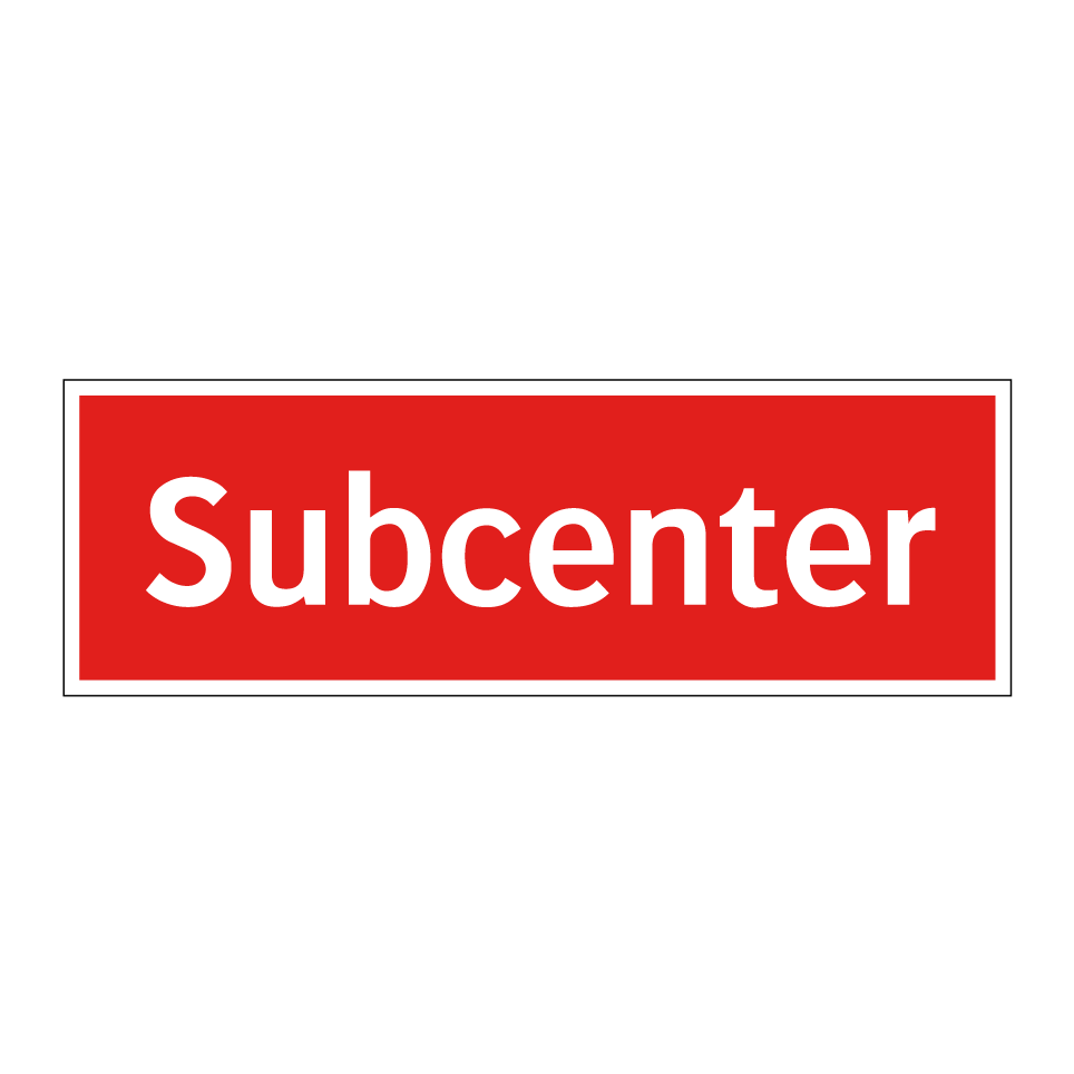 Subcenter