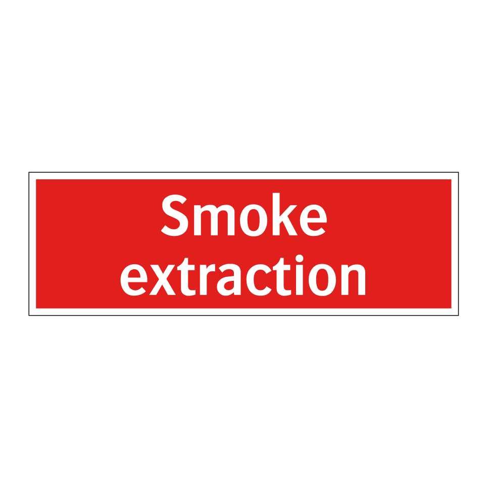 Smoke extraction