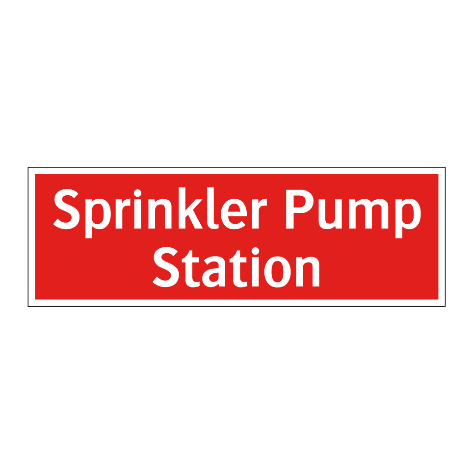 Sprinkler Pump Station