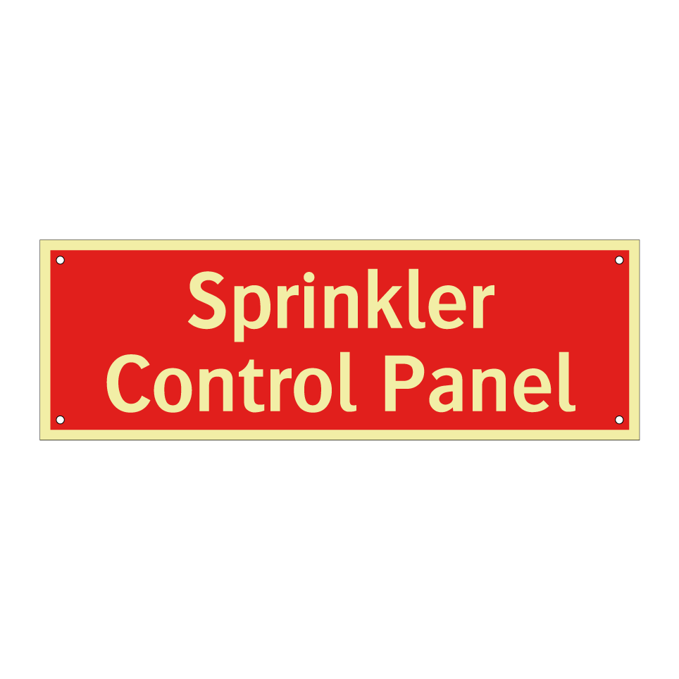 Sprinkler Control Panel