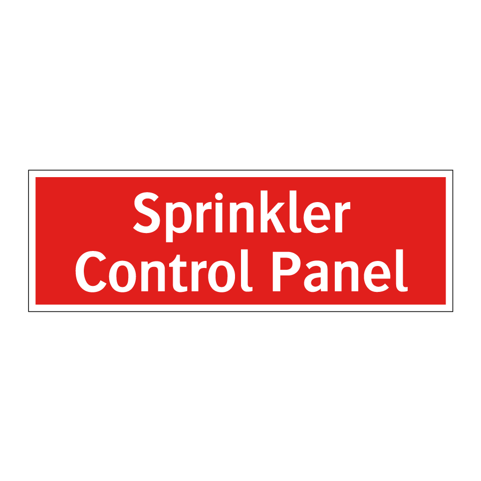 Sprinkler Control Panel