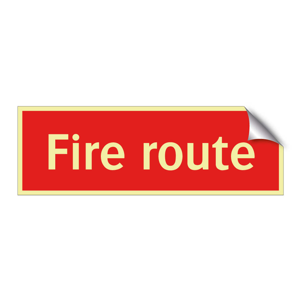 Fire route