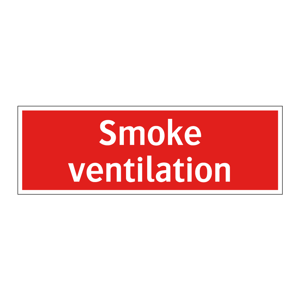 Smoke ventilation