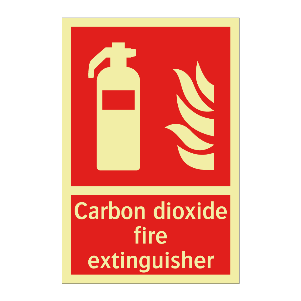 Carbon dioxide fire extinguisher