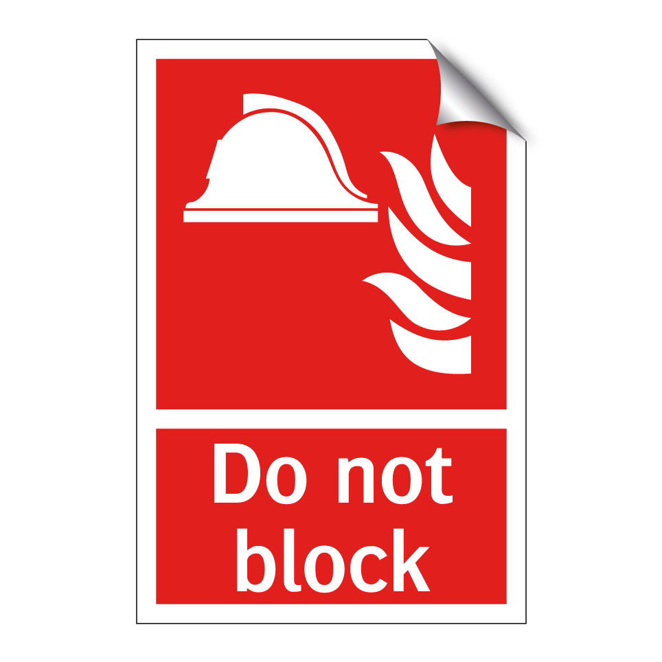 Do not block