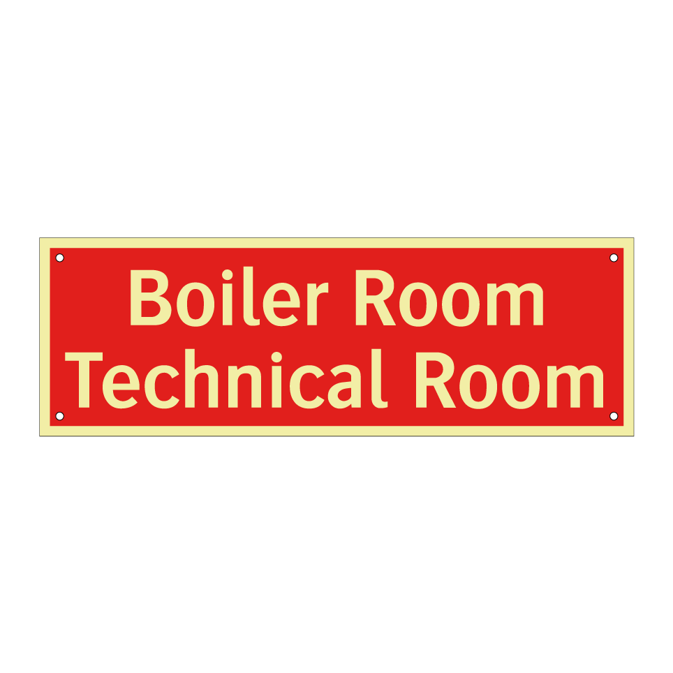 Boiler Room Technical Room