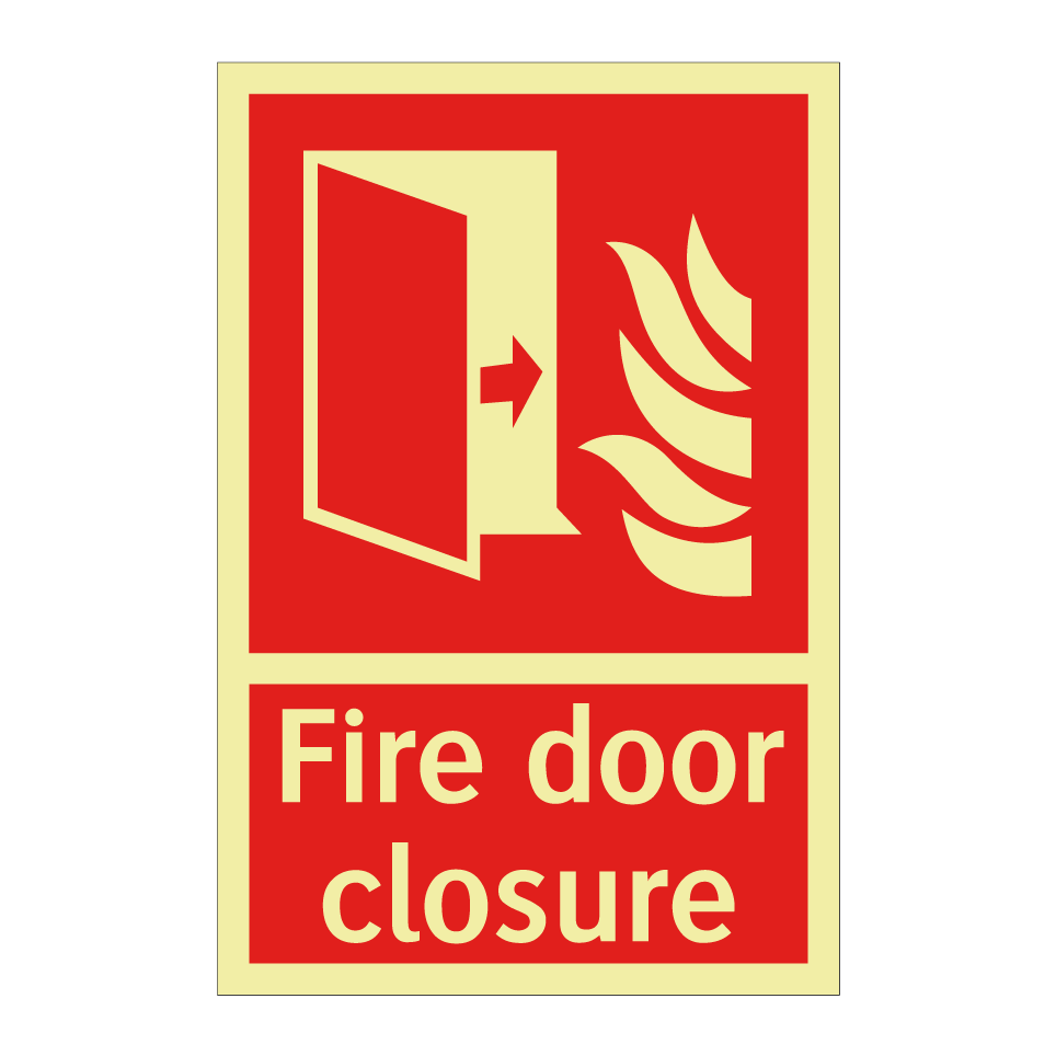 Fire door closure