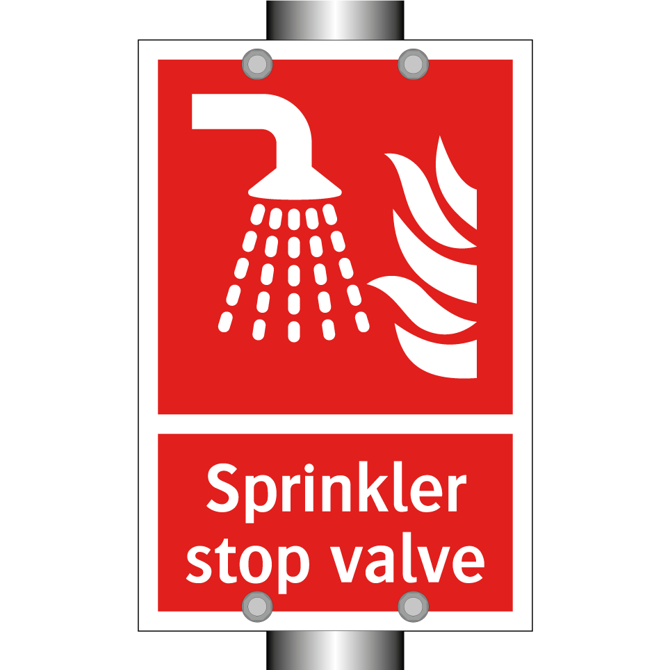Sprinkler stop valve