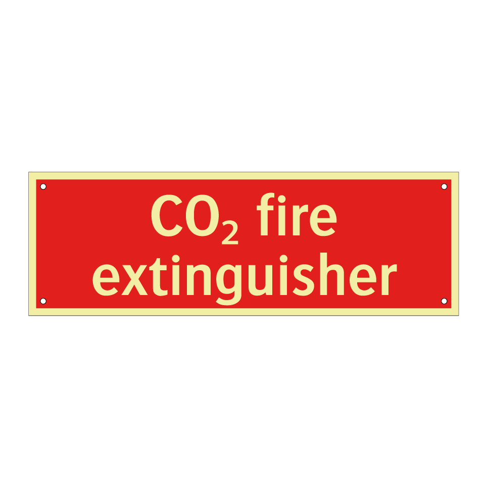 CO₂ fire extinguisher