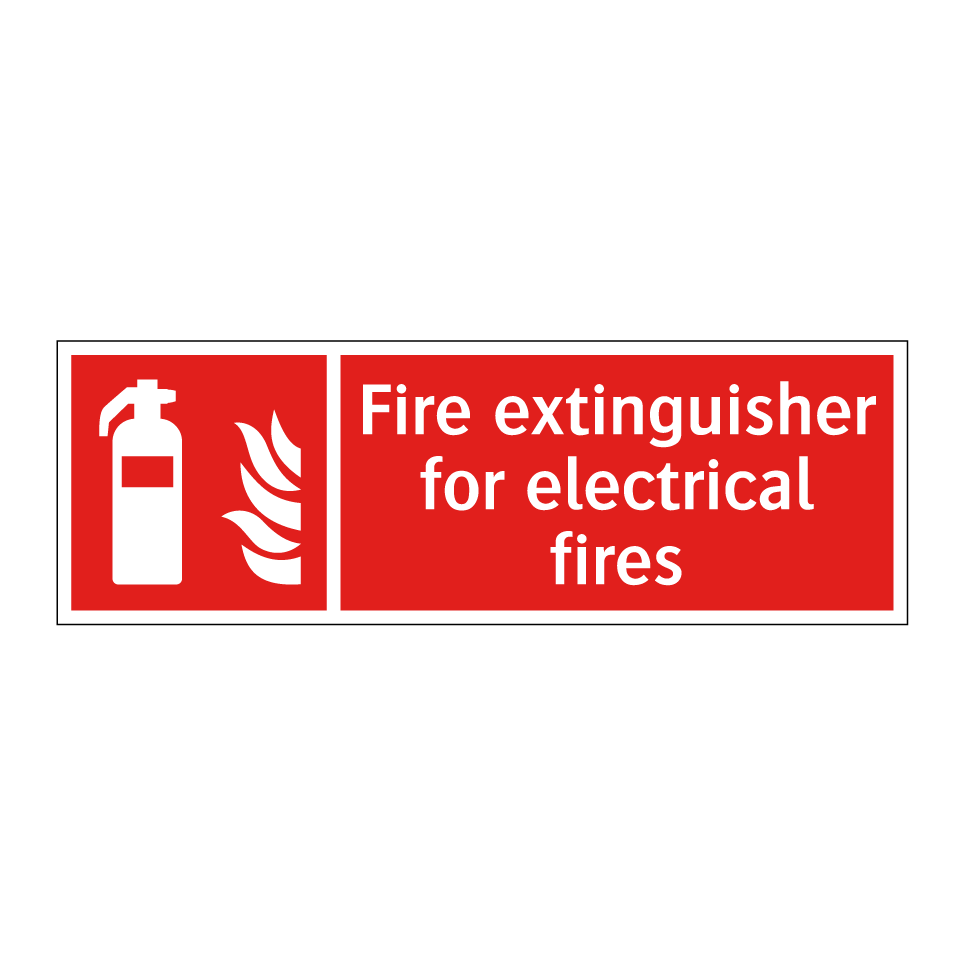 Fire extinguisher for electrical fires