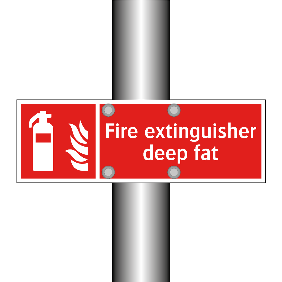 Fire extinguisher deep fat