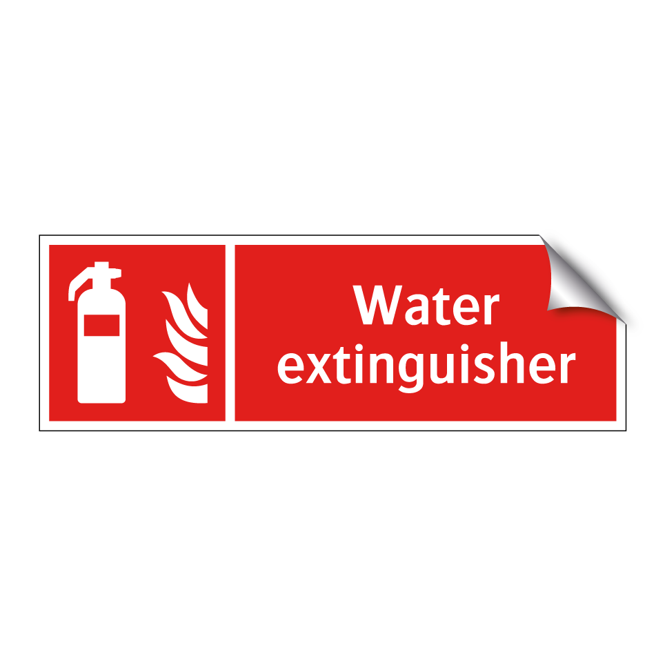 Water extinguisher