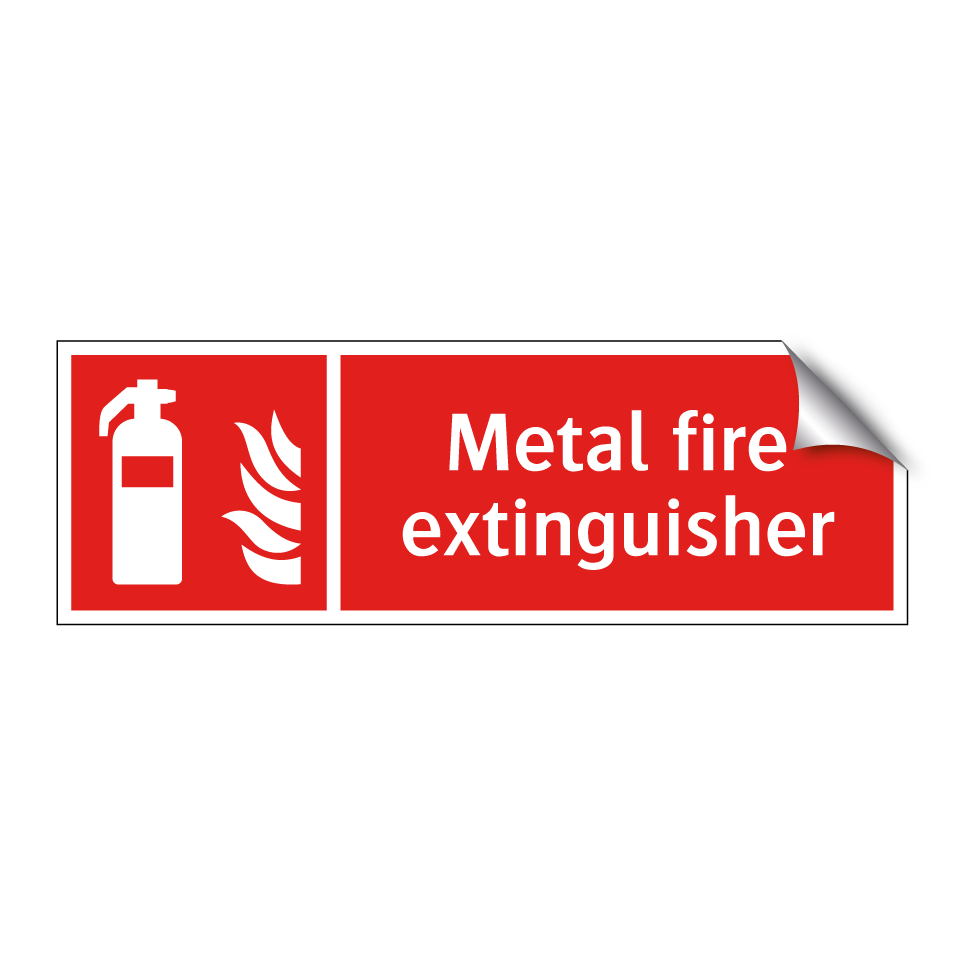 Metal fire extinguisher