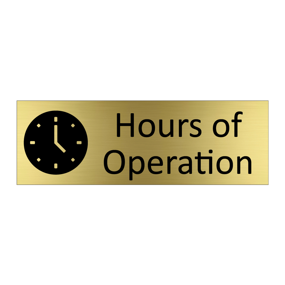 Hours of Operation
