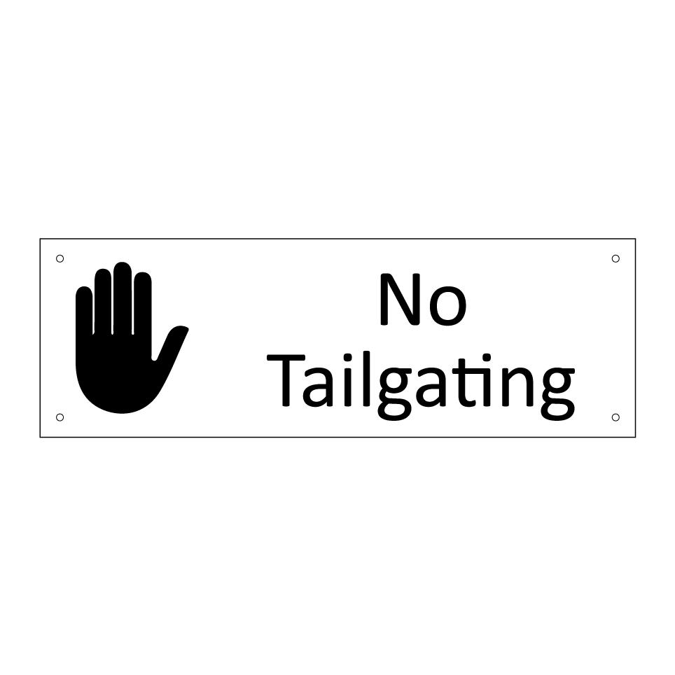No Tailgating