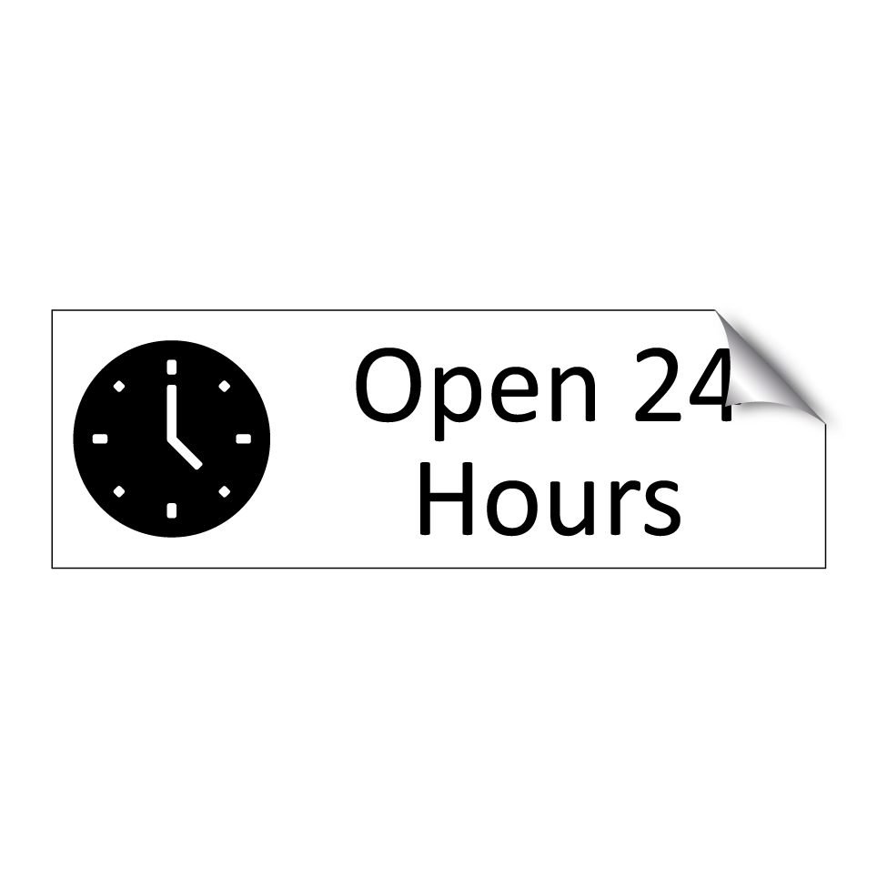 Open 24 Hours