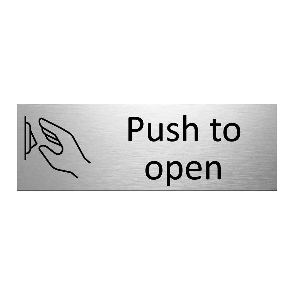 Push to open