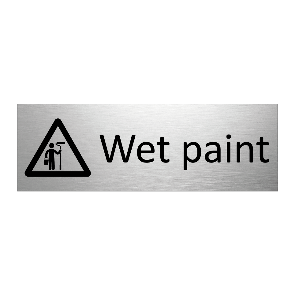 Wet paint
