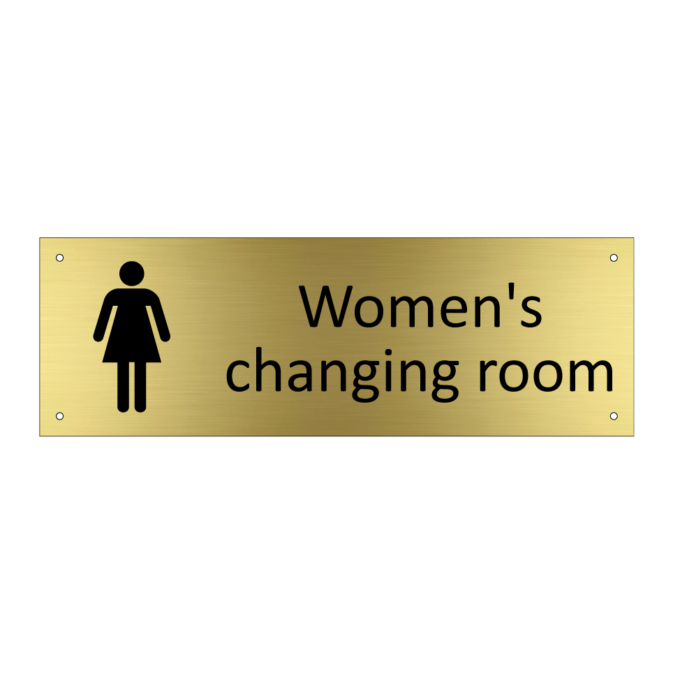 Women's changing room