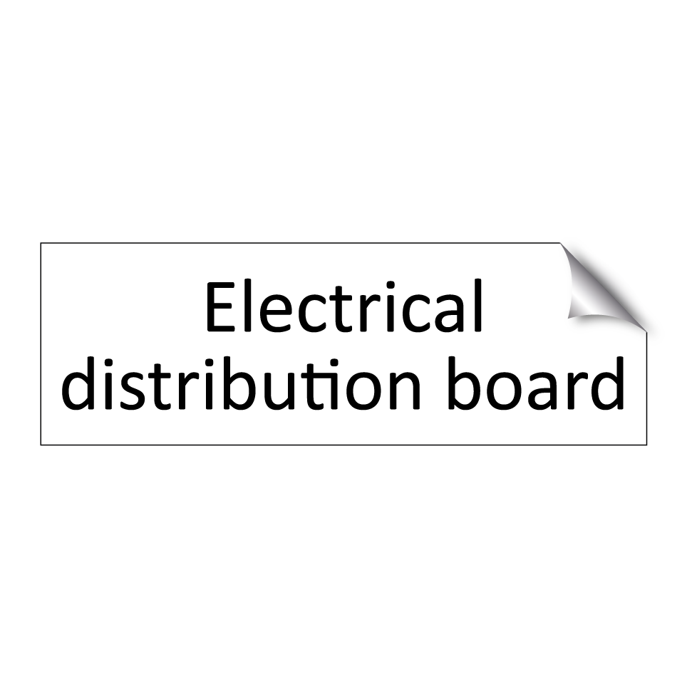 Electrical distribution board