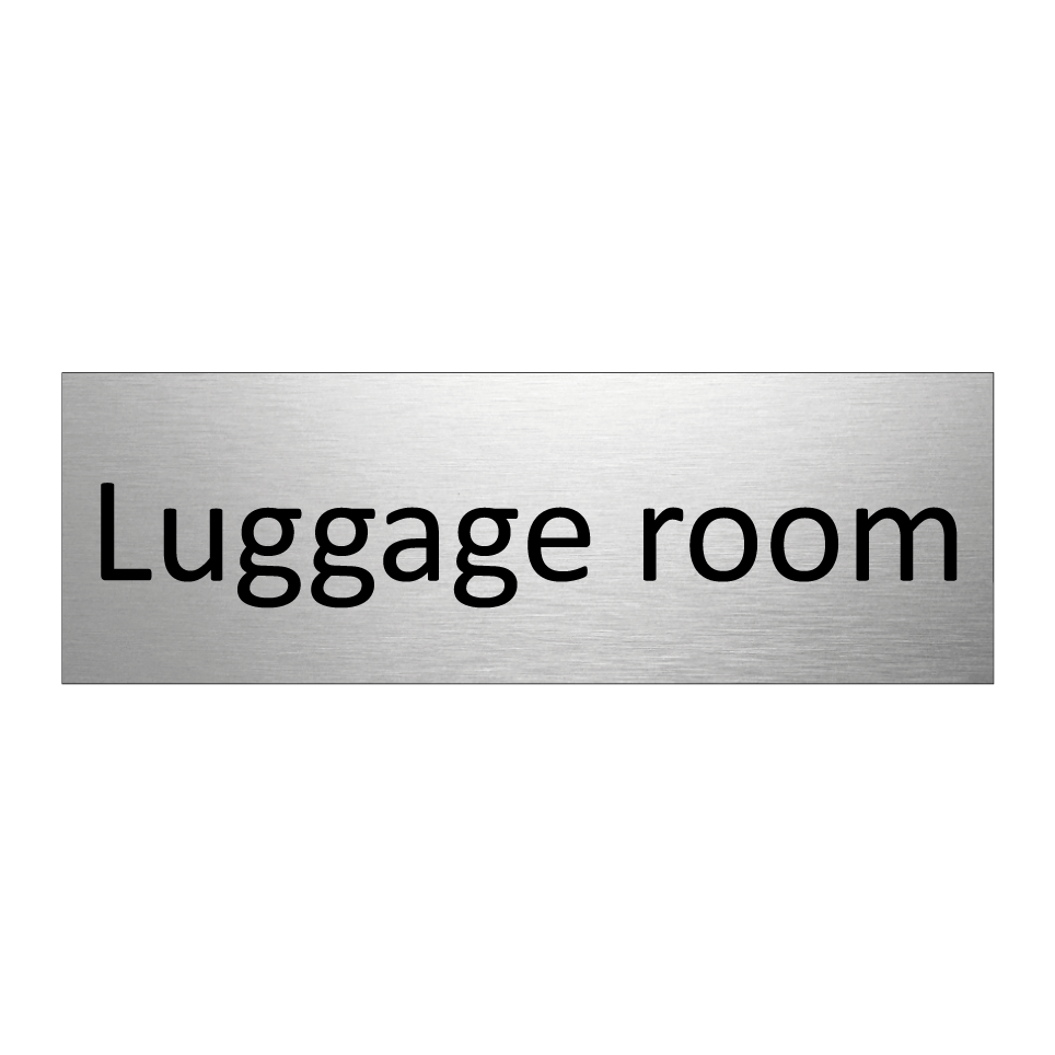 Luggage room