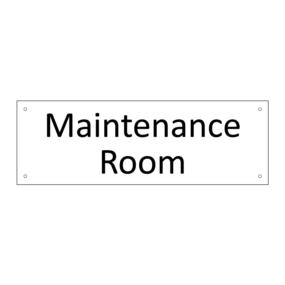 Maintenance Room