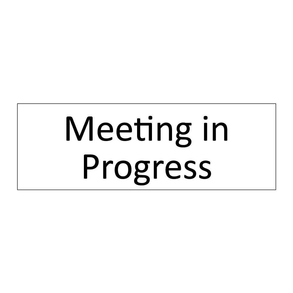 Meeting in Progress