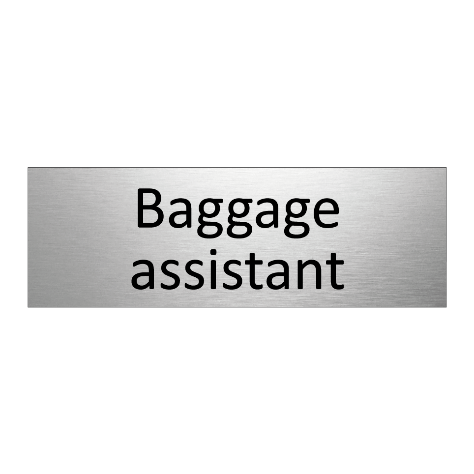 Baggage assistant