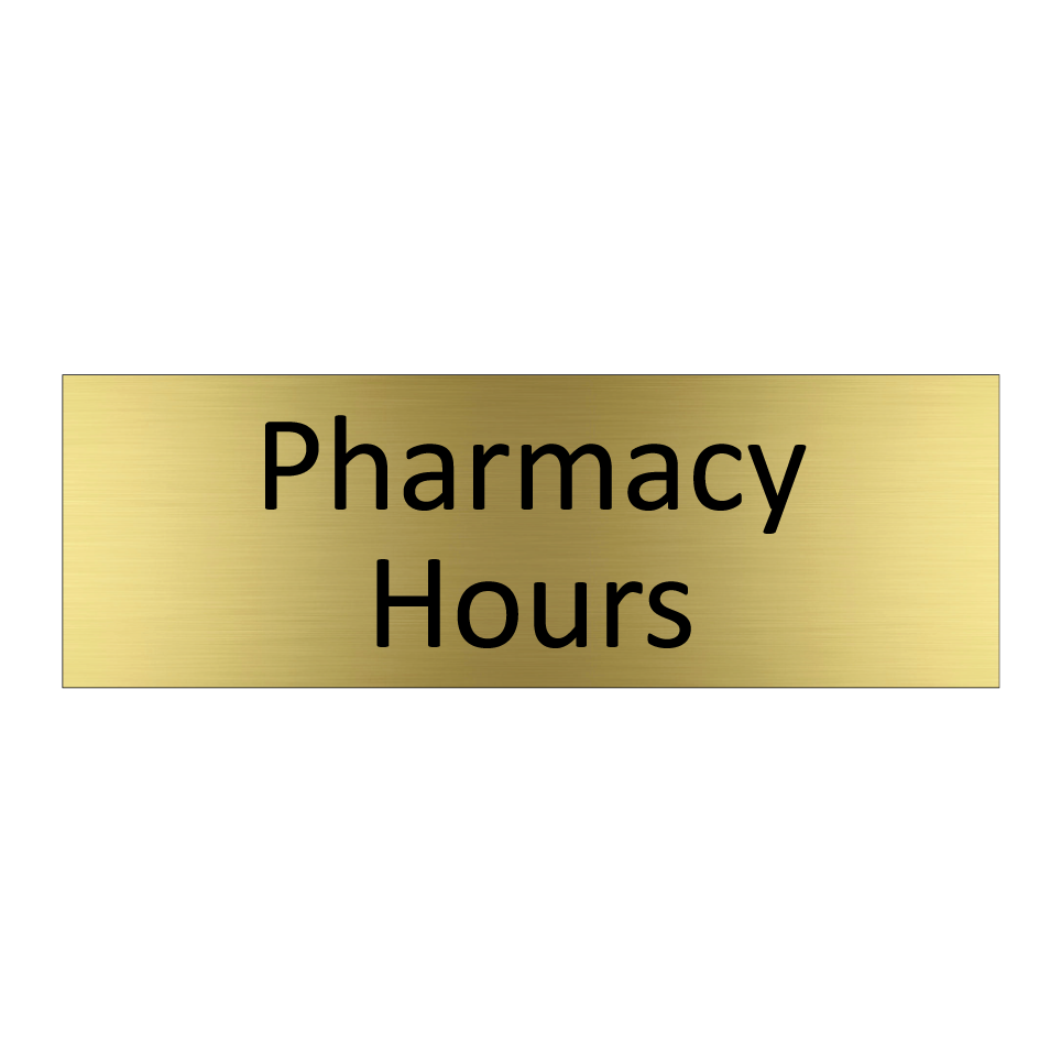 Pharmacy Hours