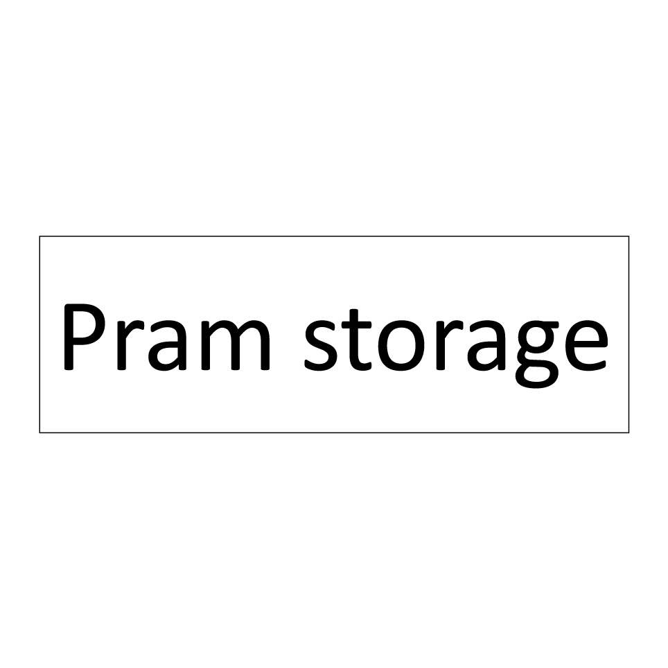 Pram storage