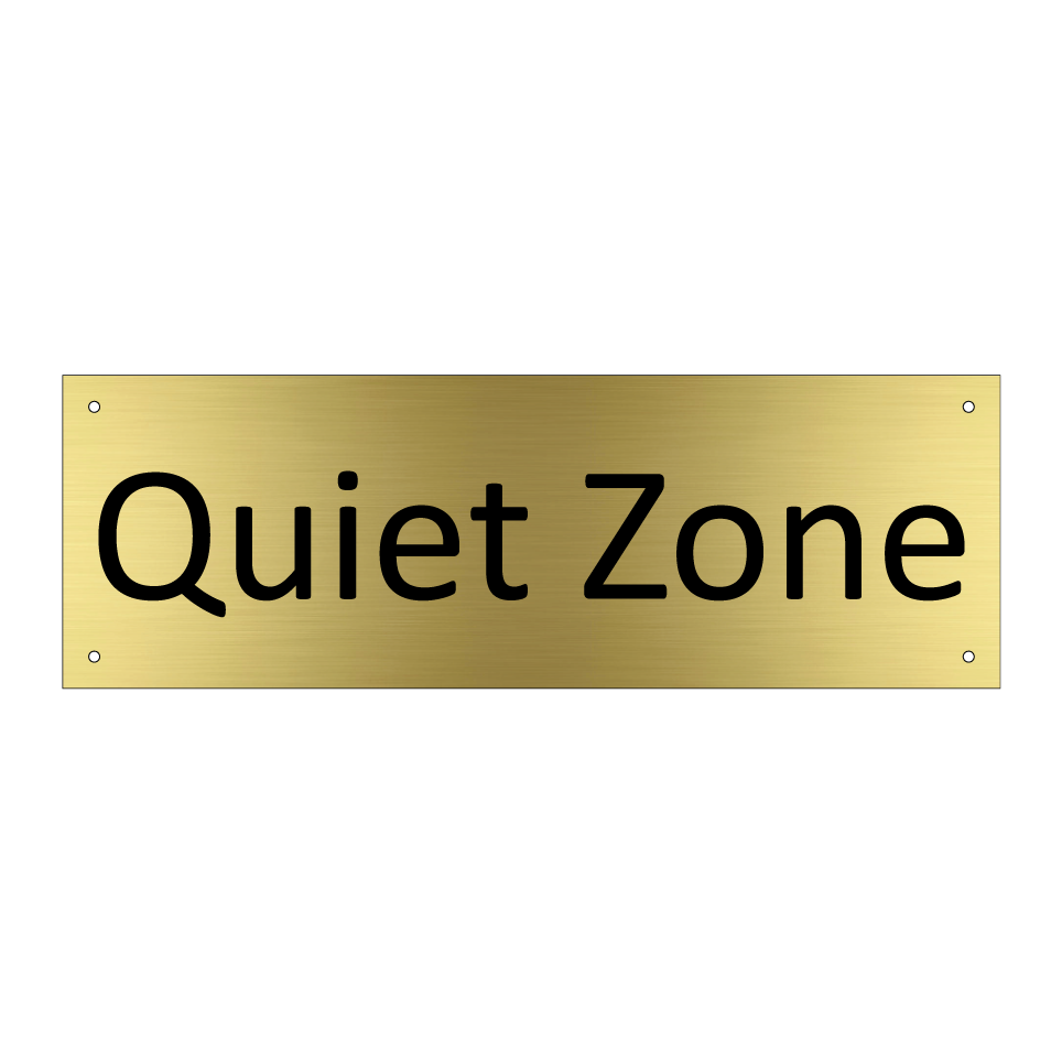 Quiet Zone